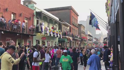 Bourbon Street ahead of Endymion Mardi Gras parade in New Orleans | wwltv.com