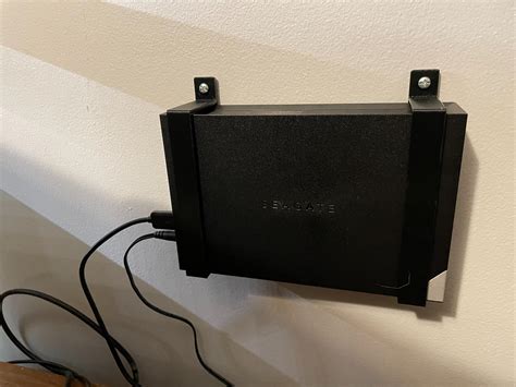 Seagate One Touch External Drive Wall Mount by Josh Edlin | Download free STL model | Printables.com
