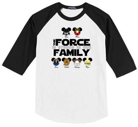 STAR WARS FAMILY Disney Vacation Disney Group Shirts Disney - Etsy