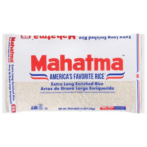 Mahatma White Rice, Extra Long Grain, Fat-Free, Sodium-Free, 10lb Bag - Walmart.com