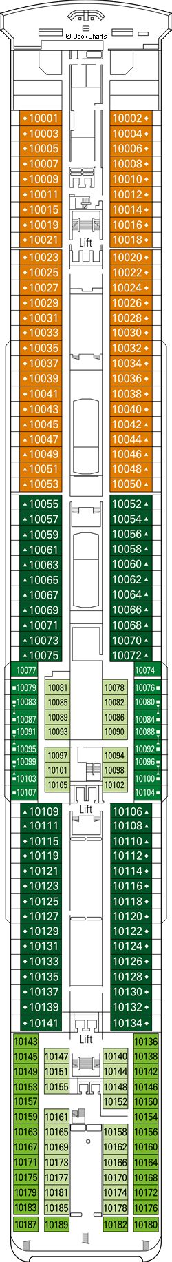 MSC Lirica Deck Plans: Ship Layout, Staterooms & Map - Cruise Critic