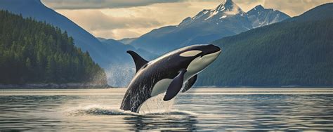 Orca Breaching Wallpaper