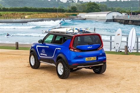 Kia e-Soul Boardmasters: el SUV eléctrico para los amantes del surf