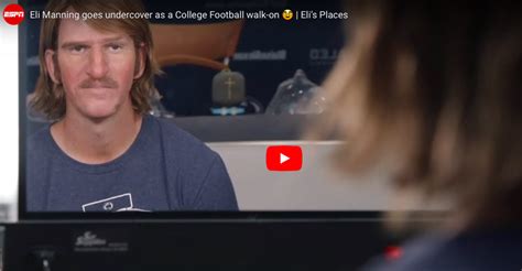 Penn State Football: Watch Eli Manning Go Undercover During Penn State ...