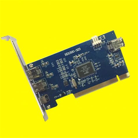 DV Digital PCI Firewire Analog Video/Audio IEEE 1394 Capture Card w/ 10SE Software-in Video & TV ...