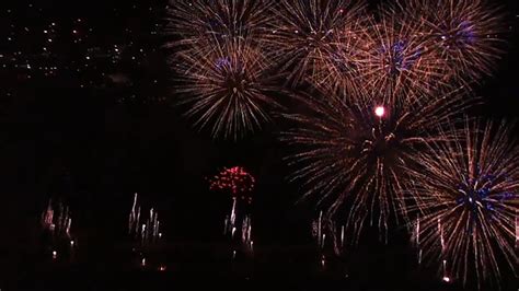 Thunder Over Louisville fireworks from thousands of feet above