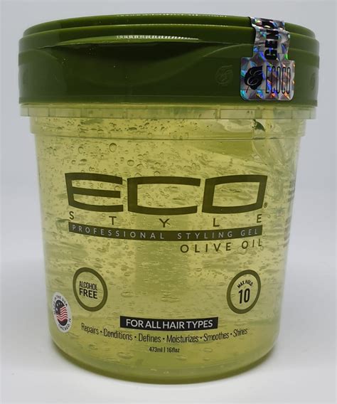 Eco Style Professional Styling Gel Olive Oil 473mL (16oz)