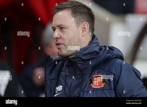 Manager of Sunderland, Michael Beale - Sunderland v Coventry City, Sky ...