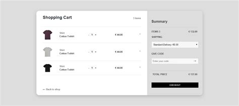 Bootstrap 5 simple checkout template Example