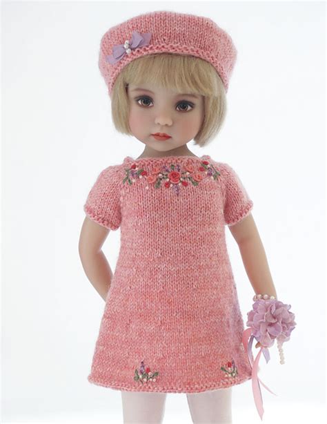 Ravelry: Sweater Dress Dianna Effner Little Darling dolls pattern by Cindy Rice Designs