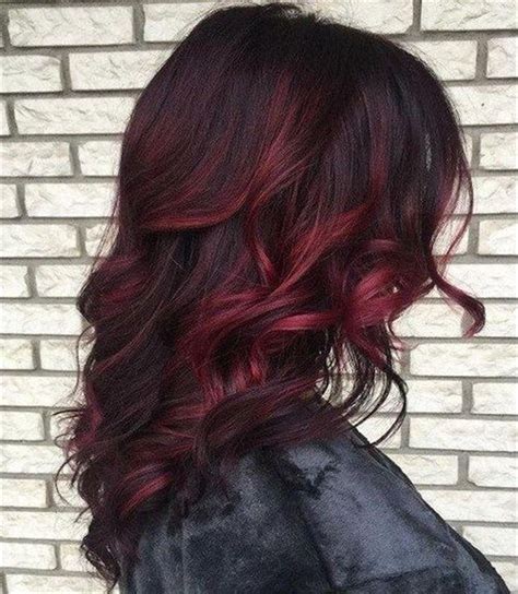 25 idées de couleurs de cheveux bordeaux en 2019 in 2020 | Hair color ...