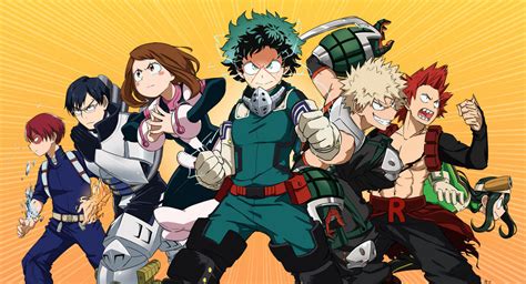 Hero academia: Beyond website banner by KoiHorkka on DeviantArt