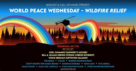 “World Peace Wednesday for Wildfire Relief" | Grateful Web