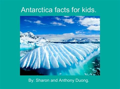 "Antarctica facts for kids." - Free Books & Children's Stories Online | StoryJumper