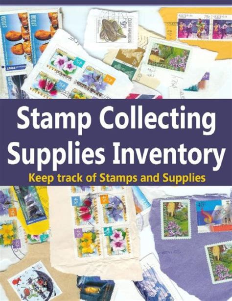 Stamp Collecting Supplies Inventory: Keep Track of Stamps and Supplies ...