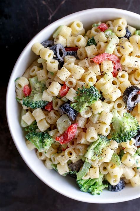 Barefeet In The Kitchen: Creamy Summer Pasta Salad