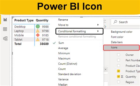 Power BI Icon | How to Apply Icon Sets in Power BI Desktop?