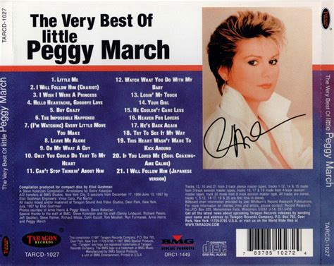 mr_five music: Little Peggy March