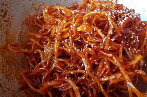 sweet and spicy dried squid recipe