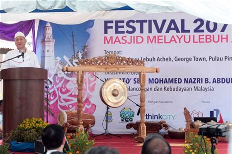 Opening Festival 207, 207th Anniversary Celebration Masjid Melayu Lebuh Acheh - Ministry of ...