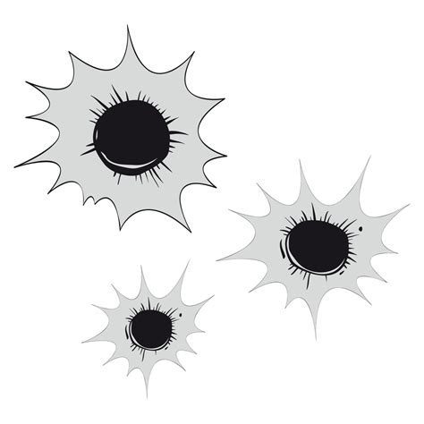 Grey Euclidean vector - Gray bullet holes png download - 1500*1500 - Free Transparent Grey png ...