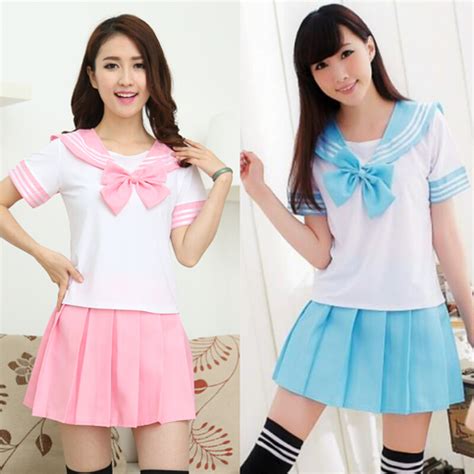 Japanese student uniforms skirt two-piece outfit · Asian Cute {Kawaii ...