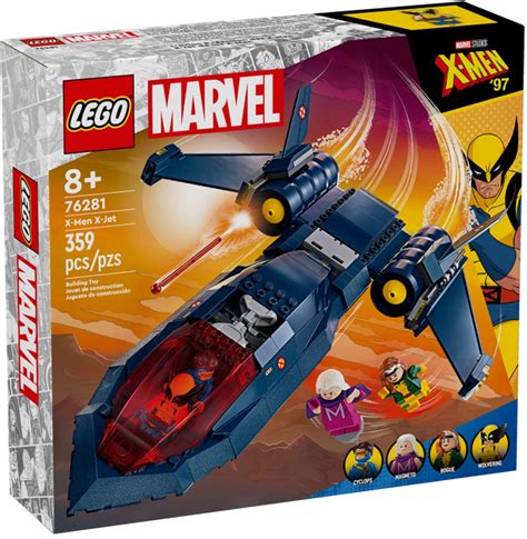 LEGO Marvel 76281 pas cher, Le X-jet des X-Men