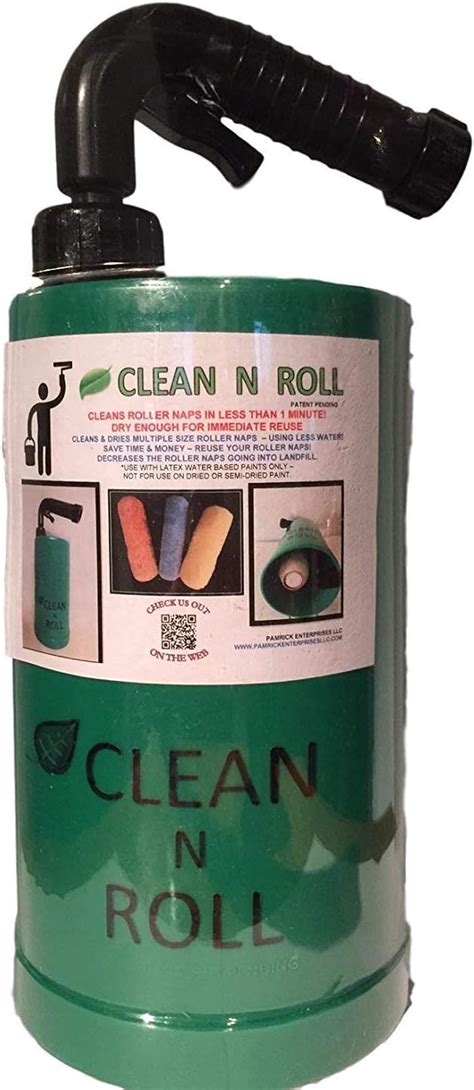 Clean N Roll Paint Roller Cleaner | 9 Inch Paint Roller Nap Cleaner Tool | Paint Roller Hose ...