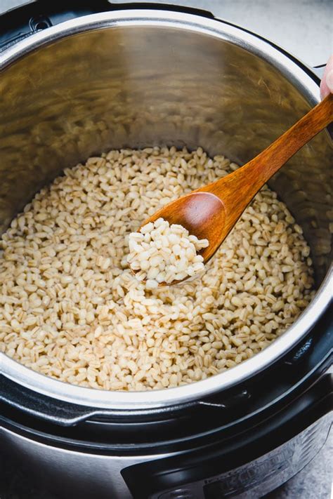 How to Cook Hulled Barley in Instant Pot - Busy Cooks