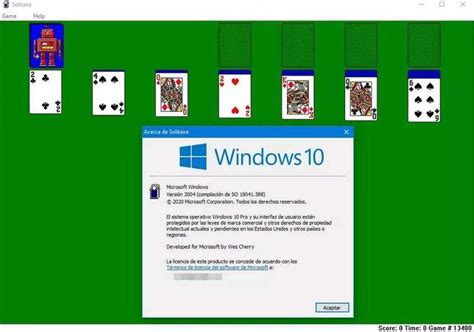 He vuelto a instalar el solitario clásico en Windows; nunca eché tanto de menos un juego