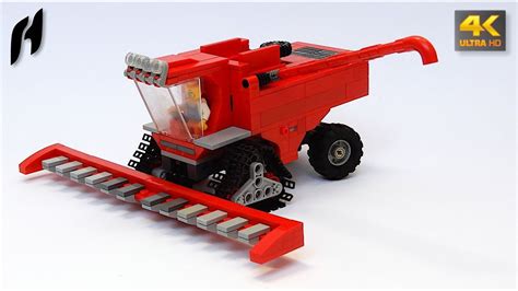 Tracked Combine Harvester (MOC - 4K) Combine Harvester, Lego Building ...