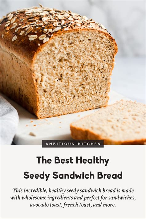 Best Healthy Soft Seedy Sandwich Bread - Ambitious Kitchen