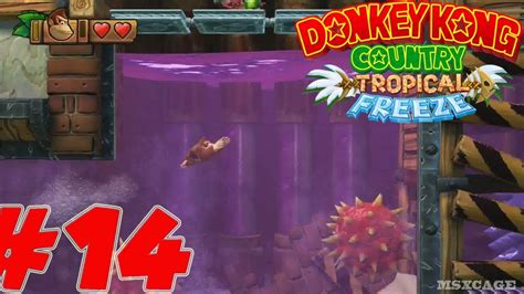Donkey Kong Country Tropical Freeze - Walkthrough Part 14 - World 5 2/3 [ HD ] - YouTube