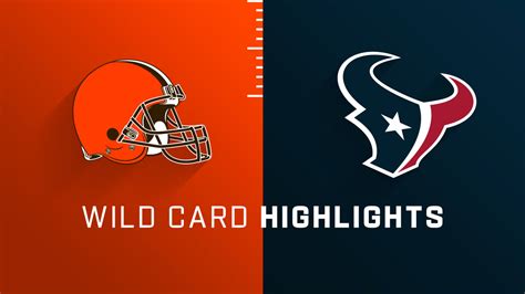 Cleveland Browns vs. Houston Texans highlights | Super Wild Card Weekend