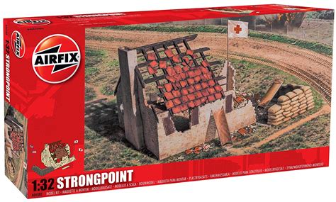 Airfix 1:32 Strongpoint Dioramas and Building Model Kit – TopToy