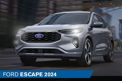 The 2024 Ford Escape continues on the current trajectory