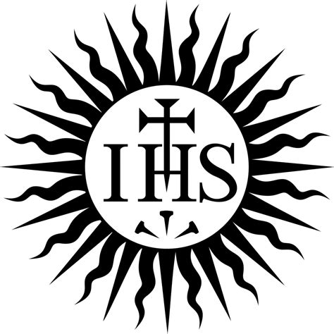 The Jesuit Sun. IHS. What does it all symbolize? : C_S_T