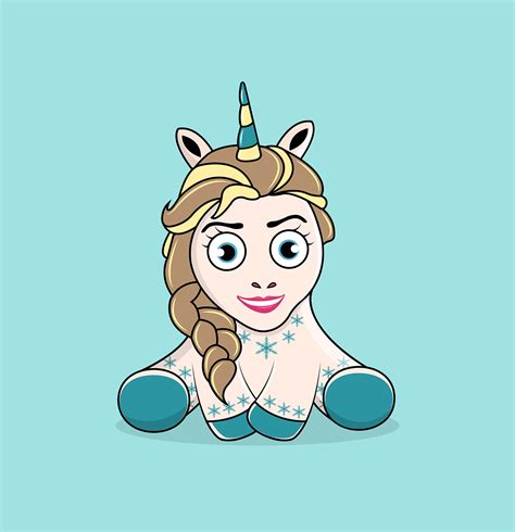 Unicorn Disney Princess Characters on Behance