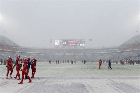 Look: 'Crushing' Buffalo Weather Forecast Ahead Of Bills vs. Browns ...