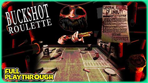 Buckshot Roulette Full Playthrough | Kepponen - YouTube