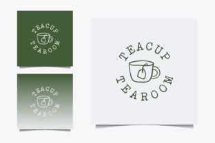 Tea Logo Design with Vintage Concept Graphic by Bayu_PJ · Creative Fabrica