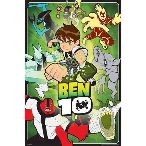 Ben 10 Poster Amazing Action New 24x36 - Walmart.com - Walmart.com