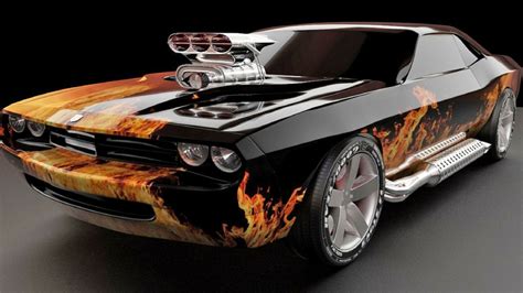 flames cars muscle cars chevrolet vehicles muscle 1440x900 wallpaper ...