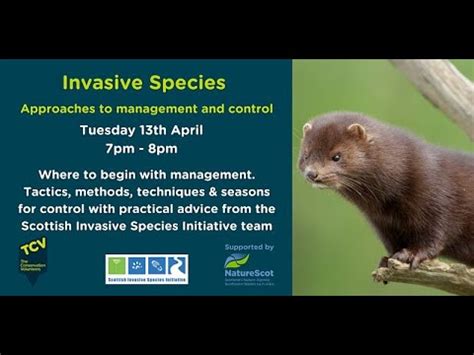 Invasive species management and control - webinar recording - YouTube