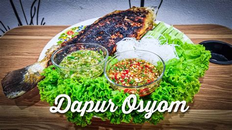 Resepi Miang Pla Pao (Beserta Sos Hijau dan Merah) - Dapur Osyom