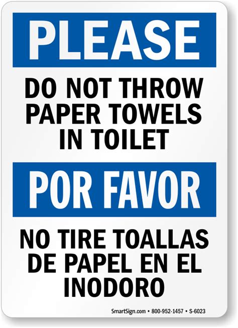 do not through paper towel in toilet clipart - Clipground