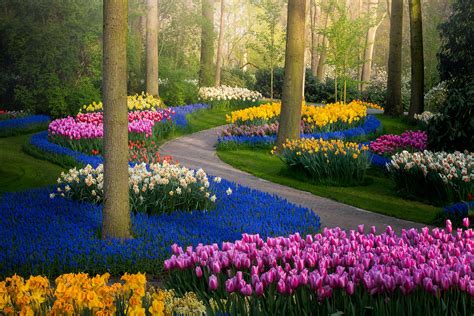 The Most Beautiful Flower Garden in the World, Without People