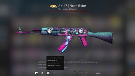 CSGO AK-47 | Neon Rider (Field-Tested), Video Gaming, Gaming ...