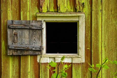 Brown Wooden Window Frame During Daytime · Free Stock Photo