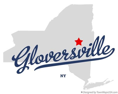 Map of Gloversville, NY, New York